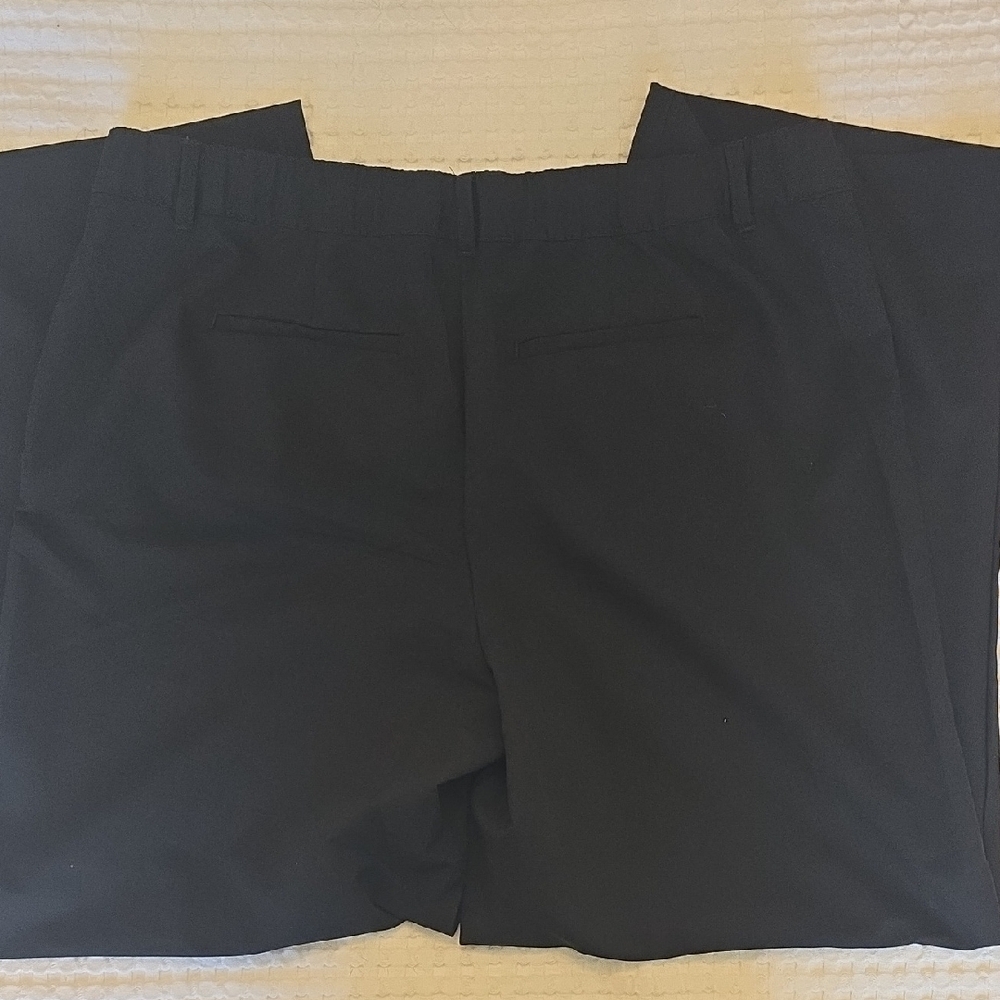 NWT Torrid Black Flat Wide Leg Pants Straight Leg - Picture 5 of 5